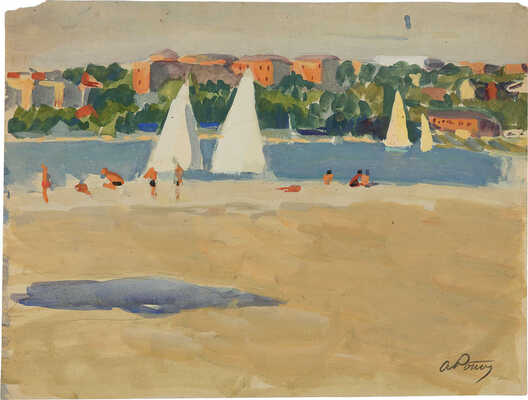 Ротач Александр Лукич.  Парусники 